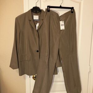 Mango Classic Brown Pantsuit